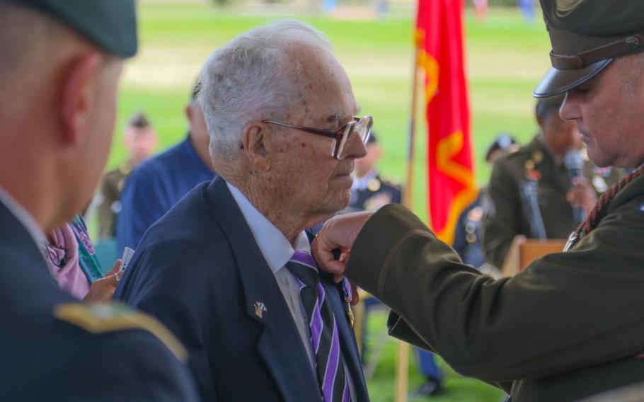 107 year old WWII vet awarded Silver Star